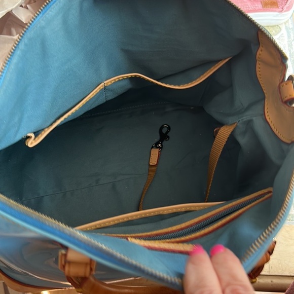 Brand: Dooney and Bourke Color: Turquoise - Picture 4 of 6